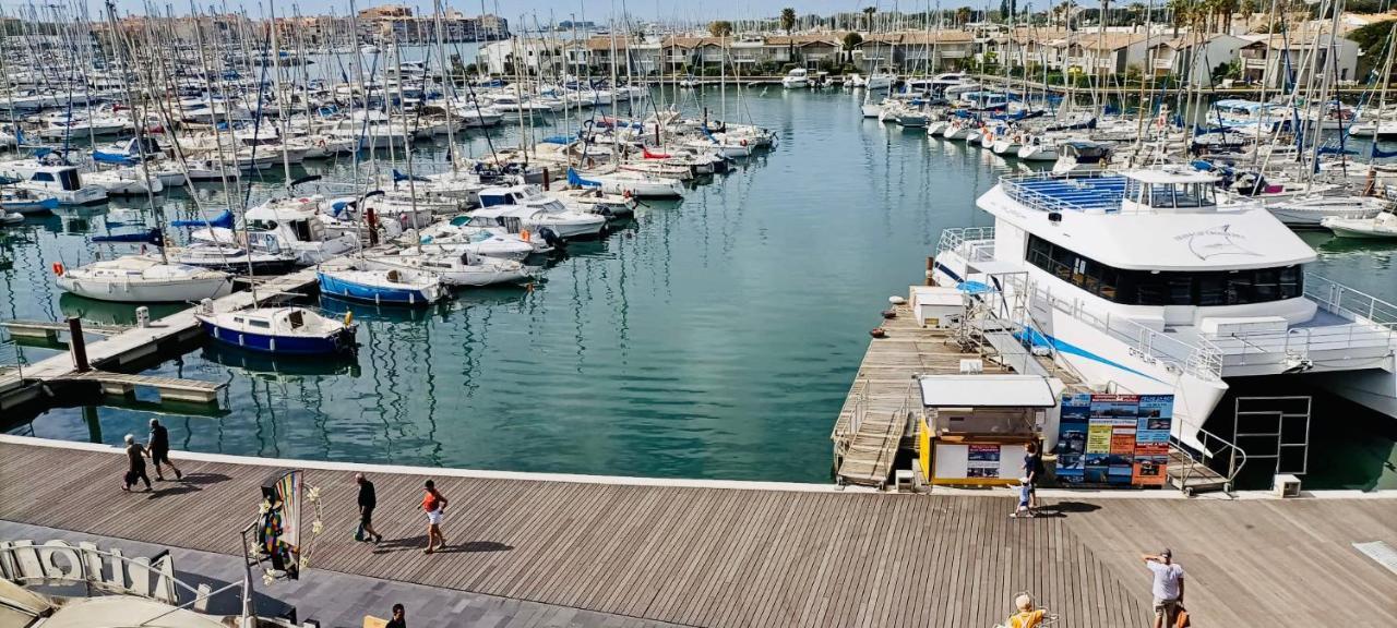 Studio Face Au Port Agde Eksteriør billede