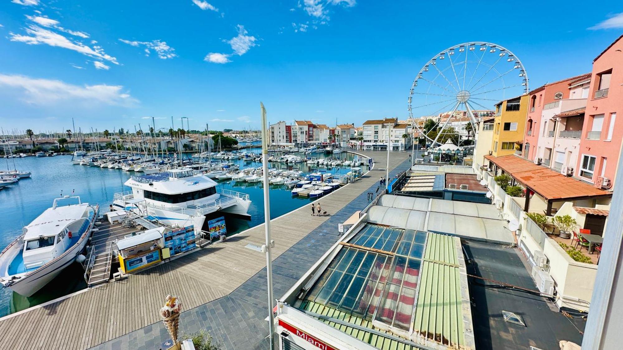 Studio Face Au Port Agde Eksteriør billede